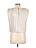 TCEC 100% Polyester Silver Sleeveless Blouse Size M - photo 2