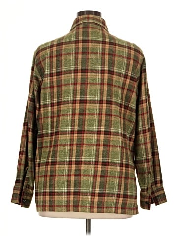 Fashion Bug Long Sleeve Button-Down Shirt (view 2)