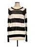 a.n.a. A New Approach Stripes Ivory Pullover Sweater Size L - photo 1