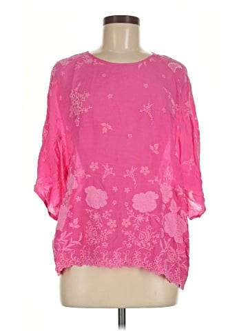 Johnny Was 3/4 Sleeve Blouse (view 1)