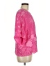 Johnny Was Pink 3/4 Sleeve Blouse Size M - photo 4