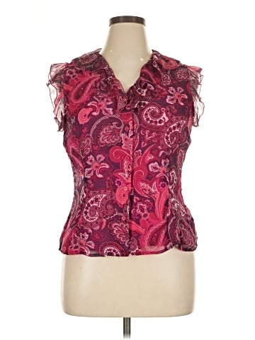 Worthington Sleeveless Blouse (view 1)
