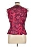 Worthington Burgundy Sleeveless Blouse Size 14 - photo 2