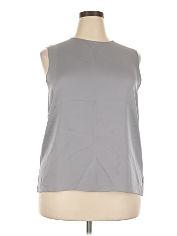Theory Sleeveless Silk Top (view 1)