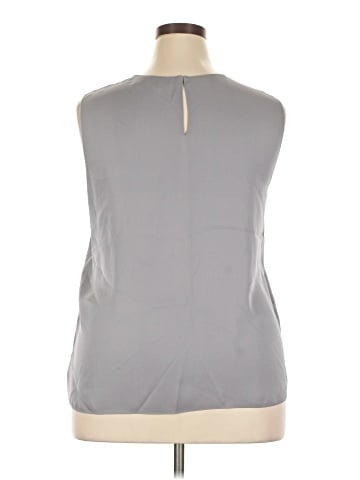 Theory Sleeveless Silk Top (view 2)