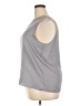 Theory 100% Silk Gray Sleeveless Silk Top Size XXL - photo 5