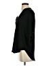Lush 100% Polyester Black 3/4 Sleeve Blouse Size S - photo 5