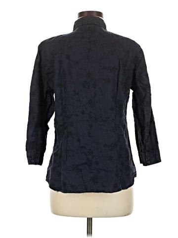 Faconnable 3/4 Sleeve Button-Down Shirt (view 2)