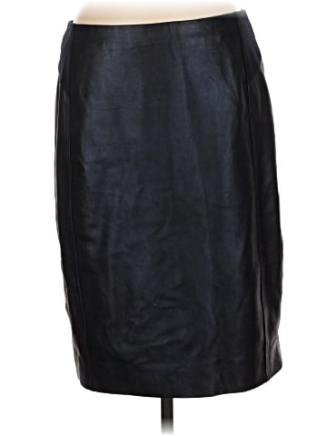 Etcetera Faux Leather Skirt (view 1)
