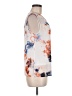 DKNYC 100% Viscose Floral Multi Color Orange Sleeveless Blouse Size M - photo 4