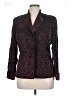 Karen Miller Paisley Burgundy Blazer Size 16 - photo 1