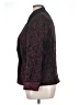 Karen Miller Paisley Burgundy Blazer Size 16 - photo 5