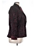 Karen Miller Paisley Burgundy Blazer Size 16 - photo 4
