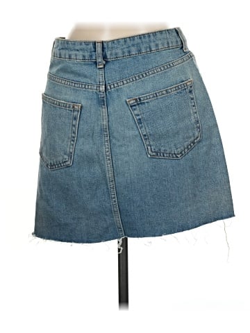 Topshop Denim Skirt (view 2)