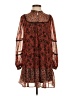Zara Paisley Brown Cocktail Dress Size XS - photo 1
