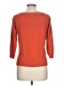 Neiman Marcus 100% Pima Cotton Orange Pullover Sweater Size L - photo 2