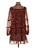 Zara Paisley Brown Cocktail Dress Size XS - photo 2