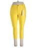 Yelete Solid Yellow Active Pants Size 3X - photo 1