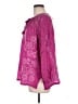 Johnny Was 100% Cupro Pink 3/4 Sleeve Blouse Size M - photo 5