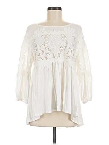 Deletta 3/4 Sleeve Blouse (view 1)