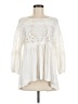 Deletta Ivory 3/4 Sleeve Blouse Size M - photo 1