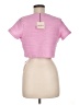 Superdown Pink Short Sleeve Top Size M - photo 2