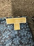 MICHAEL Michael Kors Metallic Blue Long Sleeve Blouse Size M - photo 7