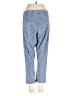 Lyssé Stripes Blue Casual Pants Size M - photo 2