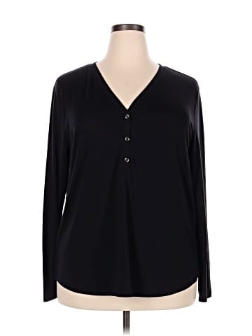 Universal Standard Long Sleeve Blouse (view 1)