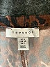 Topshop 100% Viscose Animal Print Brown Casual Pants Size 2 - photo 7