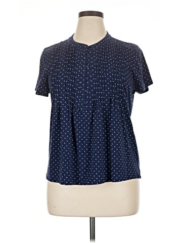 Lands' End Short Sleeve Blouse (view 1)