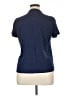 Lands' End Polka Dots Blue Short Sleeve Blouse Size XL - photo 2