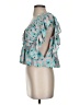 Entro 100% Polyester Teal Sleeveless Blouse Size S - photo 5