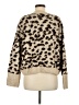 H&M Animal Print Tan Pullover Sweater Size M - photo 2