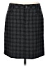 Eddie Bauer Plaid Gray Wool Skirt Size 6 - photo 1