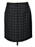 Eddie Bauer Plaid Gray Wool Skirt Size 6 - photo 2
