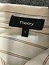Theory Stripes Ivory Long Sleeve Button-Down Shirt Size S - photo 7