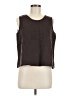 Flax Brown Sleeveless Blouse Size 6 (S) - photo 1