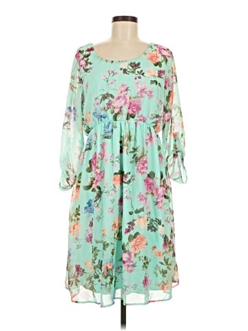 Pink Blush Casual Dress (view 1)