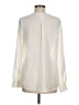Tweeds 100% Polyester Ivory Long Sleeve Blouse Size M - photo 2