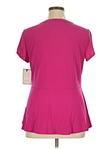 Dana Buchman Short Sleeve Blouse (view 2)