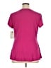 Dana Buchman Pink Short Sleeve Blouse Size XL - photo 2