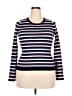 Esprit Stripes Blue Pullover Sweater Size XXL - photo 1