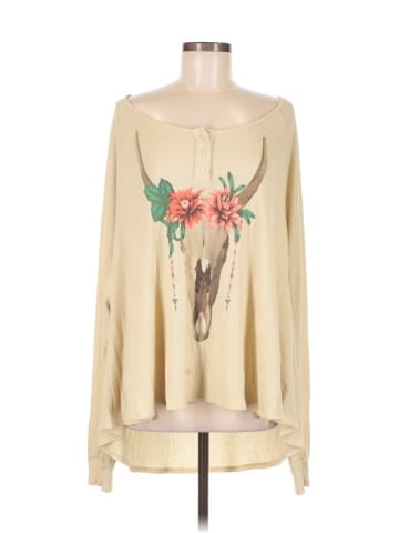Wildfox Long Sleeve Blouse (view 1)