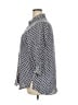Foxcroft 100% Cotton Gray 3/4 Sleeve Button-Down Shirt Size 18 - photo 5