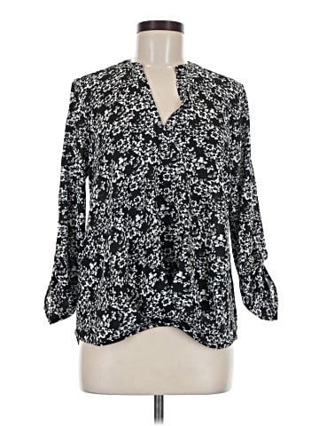 Always Indigo 3/4 Sleeve Blouse (view 1)