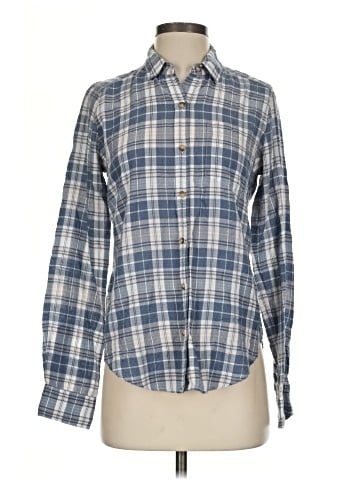 Abercrombie & Fitch Long Sleeve Button-Down Shirt (view 1)
