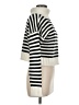 Timing 100% Acrylic Stripes Ivory Turtleneck Sweater Size M - photo 4