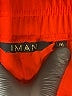 IMAN Color Block Orange Track Pants Size M - photo 7