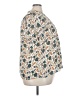 Rose + Olive 100% Polyester Print Ivory Short Sleeve Blouse Size 3X - photo 4